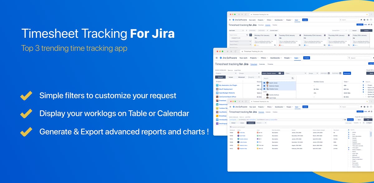 plugin jira timesheets