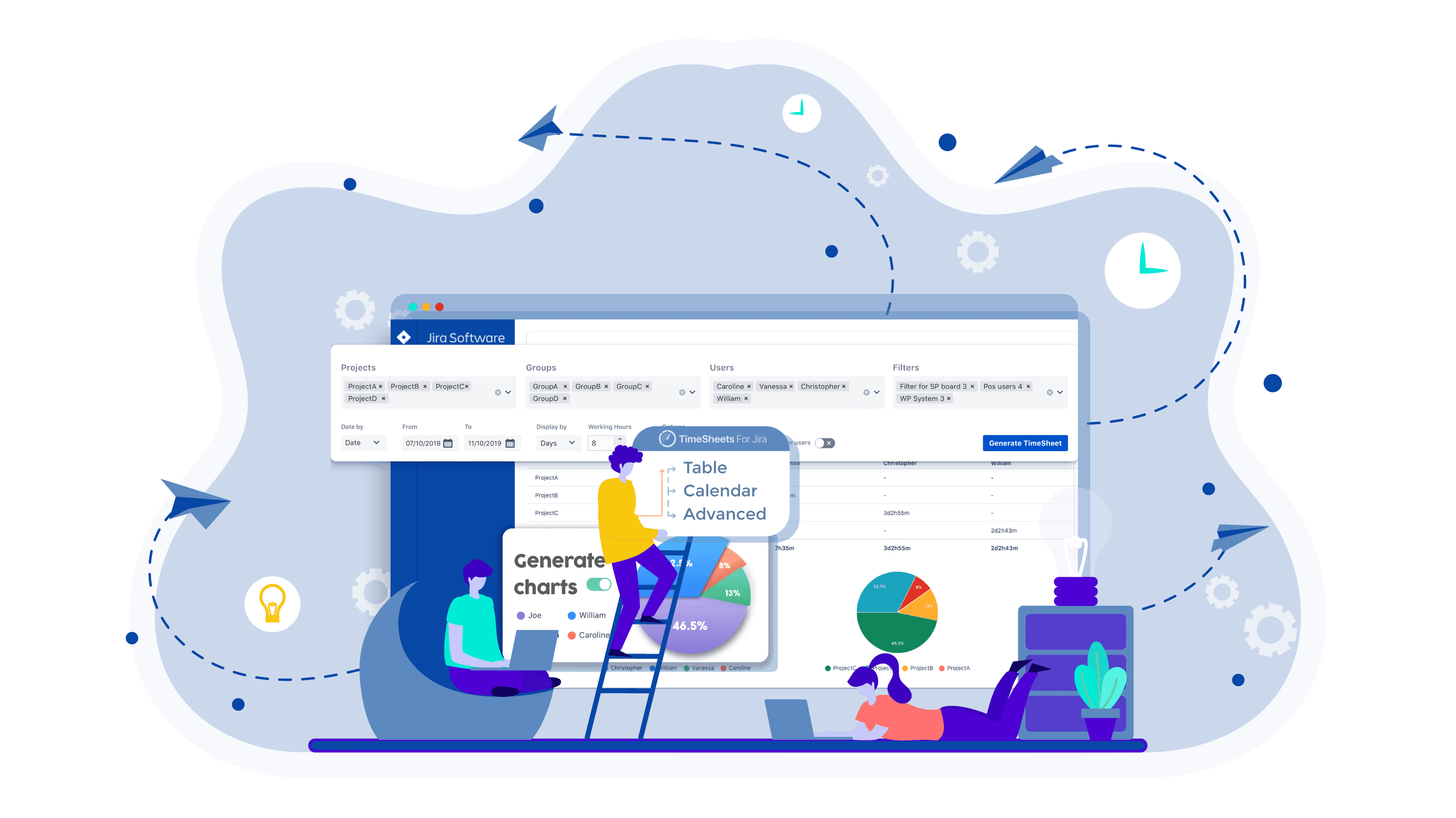 plugin jira timesheets free