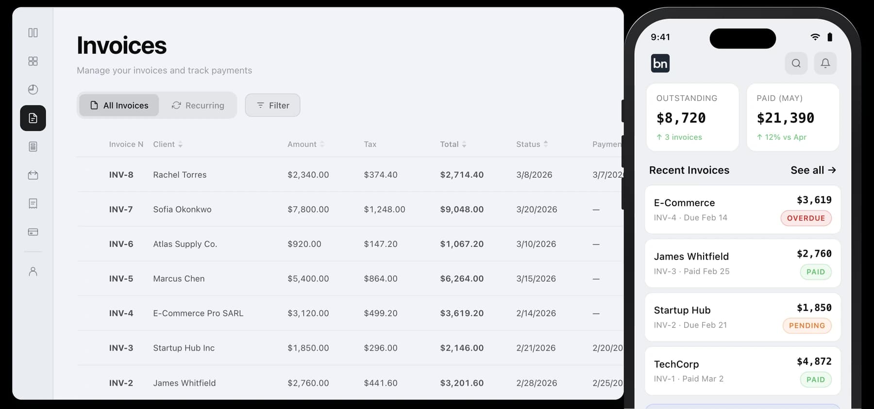 BillingNow screenshot