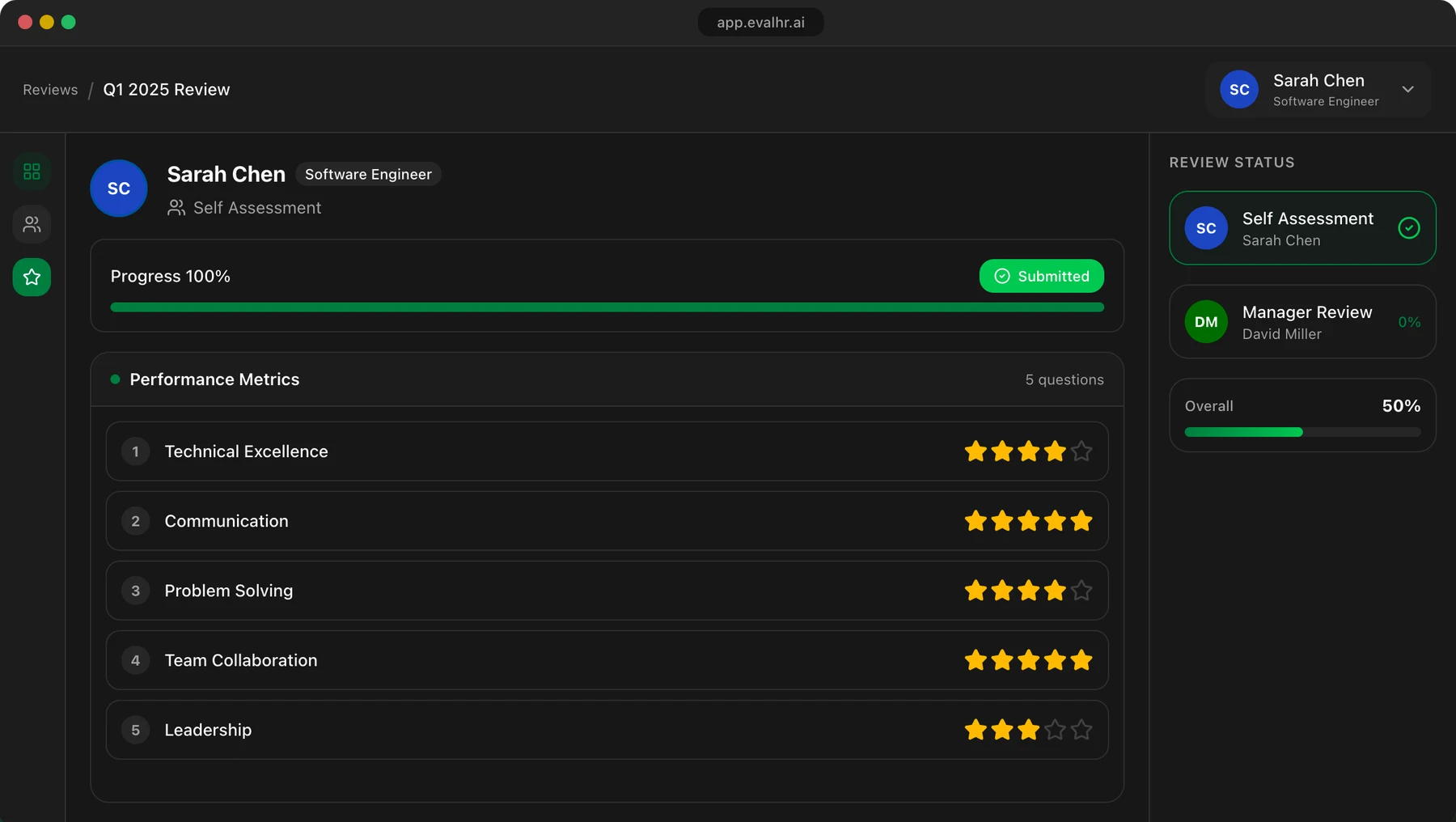 evalHR screenshot