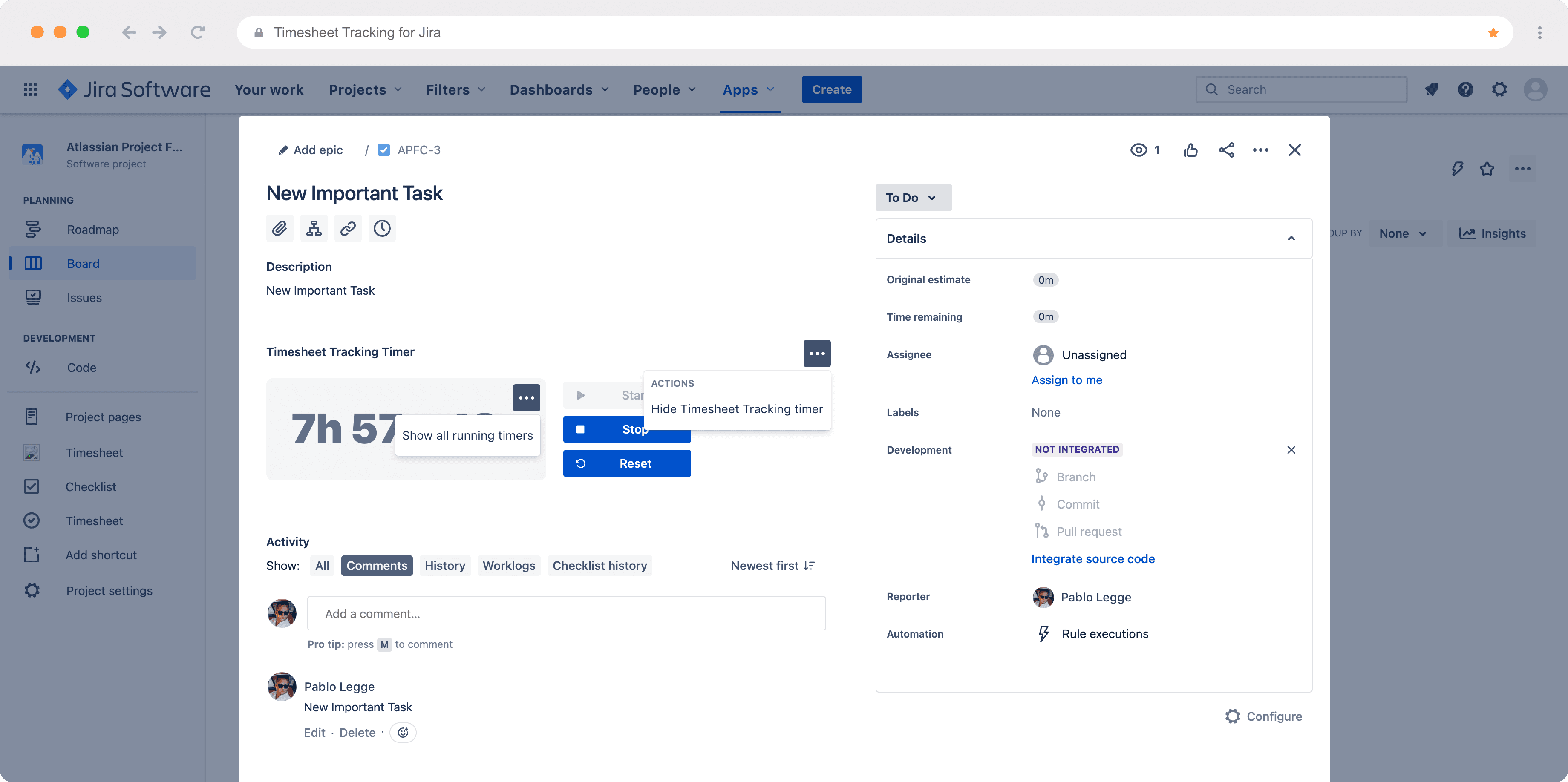 plugin jira timesheets free